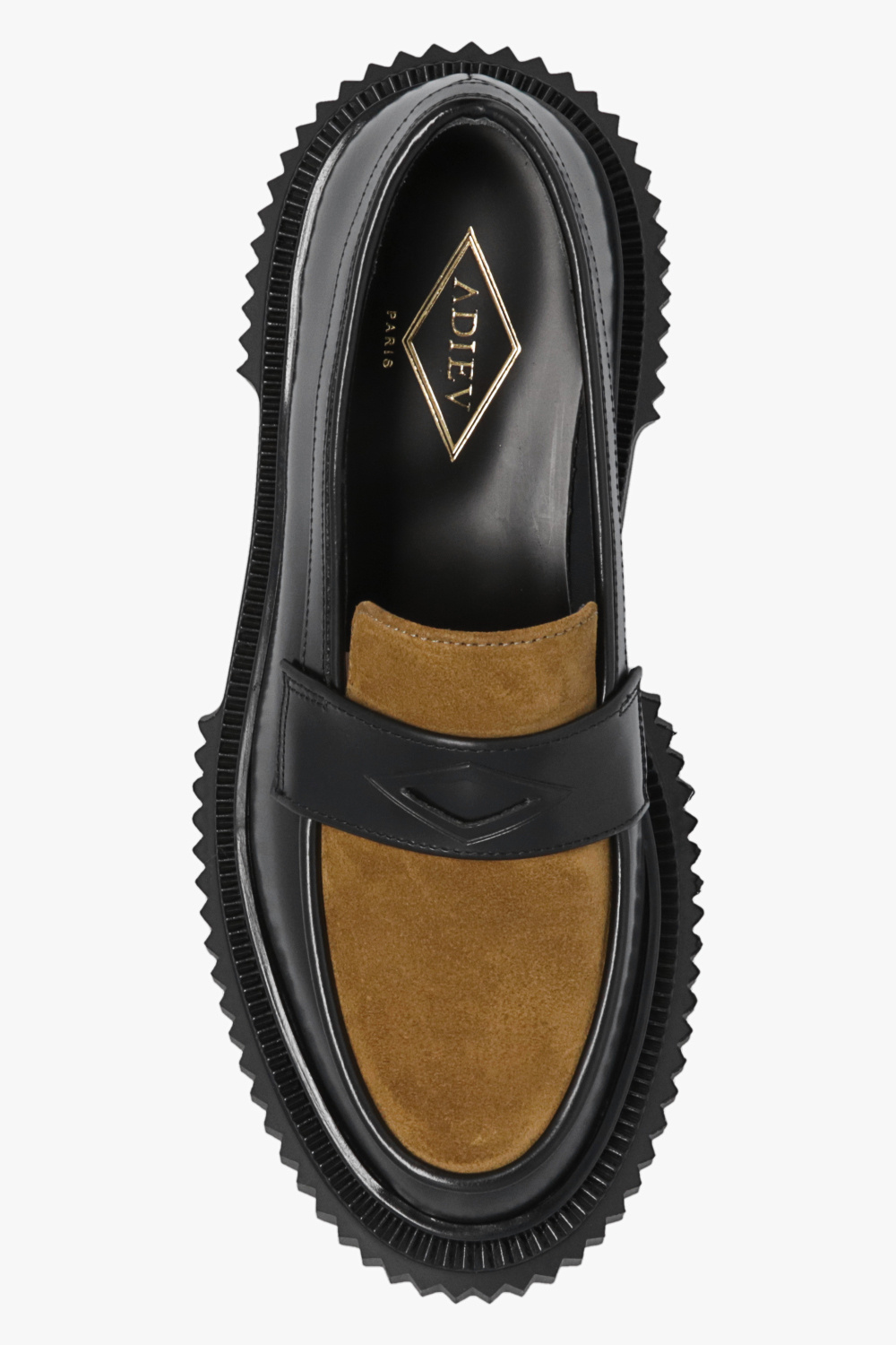 Black 'Type 182' leather loafers Adieu Paris - Vitkac Canada